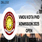 VMOU Kota PhD Admission 2025 Open